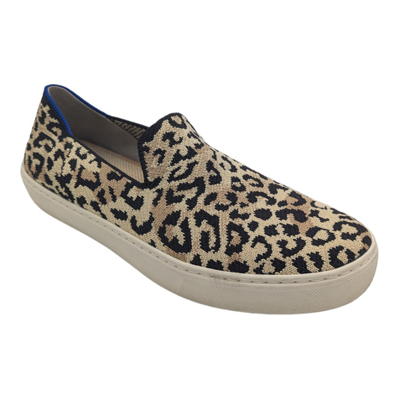 Rothy's Desert Camo Cat The Sneaker Print Slip On Loafer Sneaker Animal  8.5 - Picture 1 of 10